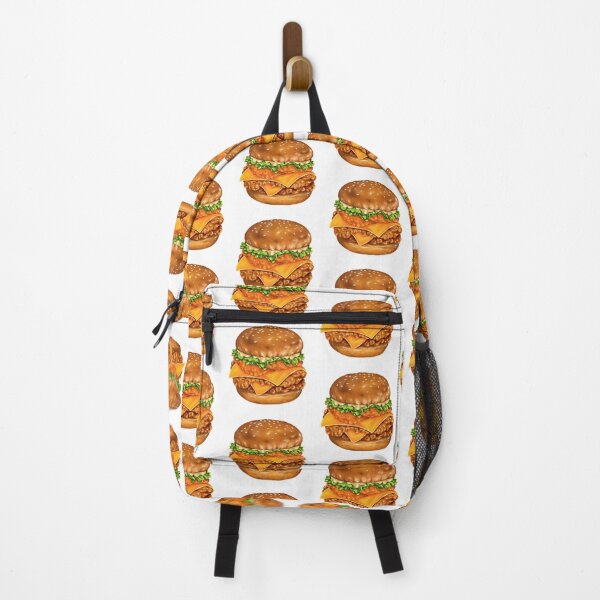 Item preview, Crispy Chicken Burger Art designed and sold by KatsCanvas.