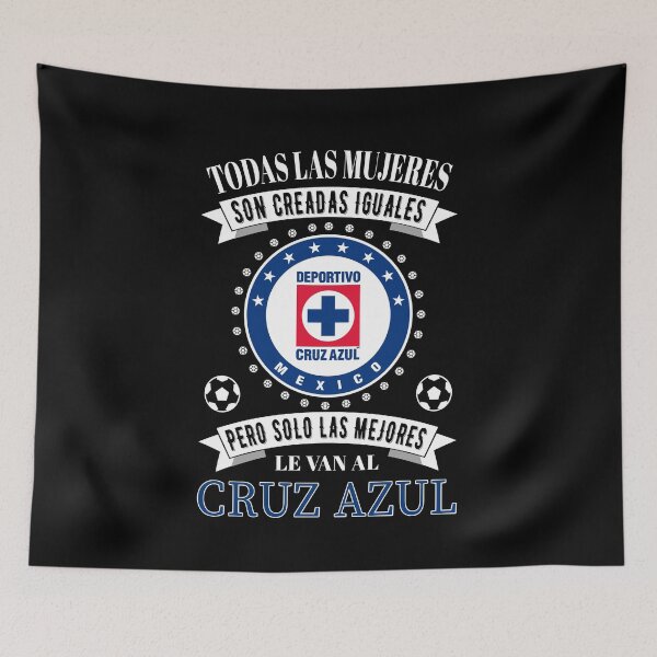 Item preview, Playera Club Cruz Azul Las Mejores le van a Cruz Azul para Mujeres designed and sold by Optimus-Designs.
