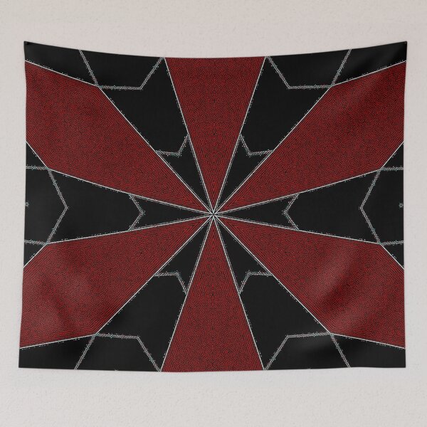 Item preview, *Wonderful Geometric Abstract Triangular Pattern Red and Black*  designed and sold by Ralek.