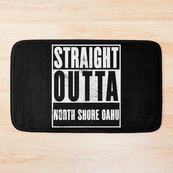 Item preview, North Shore Oahu Beach, Straight Outta North Shore Oahu designed and sold by metal-works.