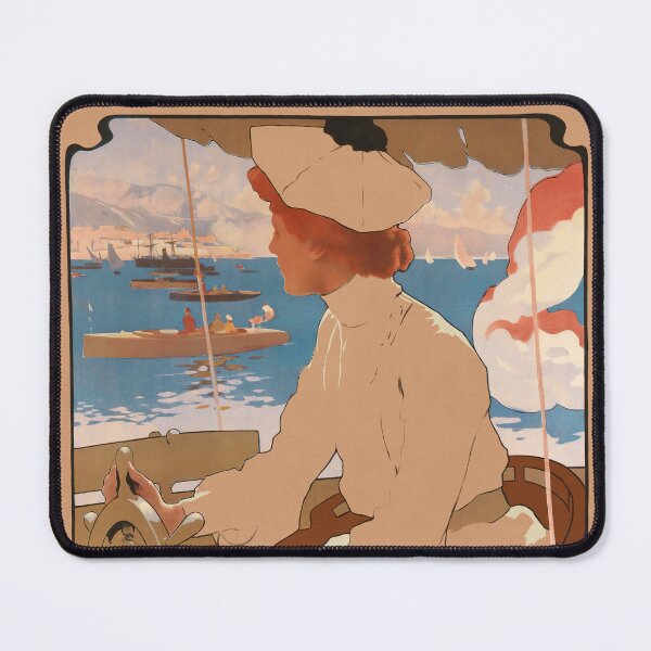 Item preview, Vintage Travel Poster - Monaco Exposition 1904 - Adolfo Hohenstein designed and sold by Gin Neko.