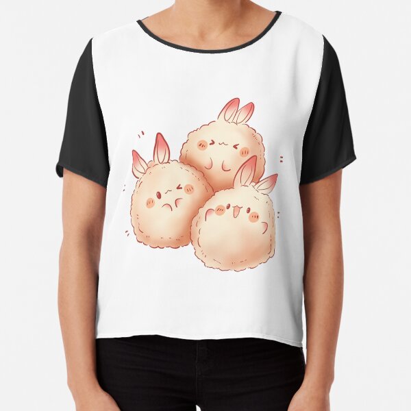 Crispy Bunny Tuffs Chiffon Top