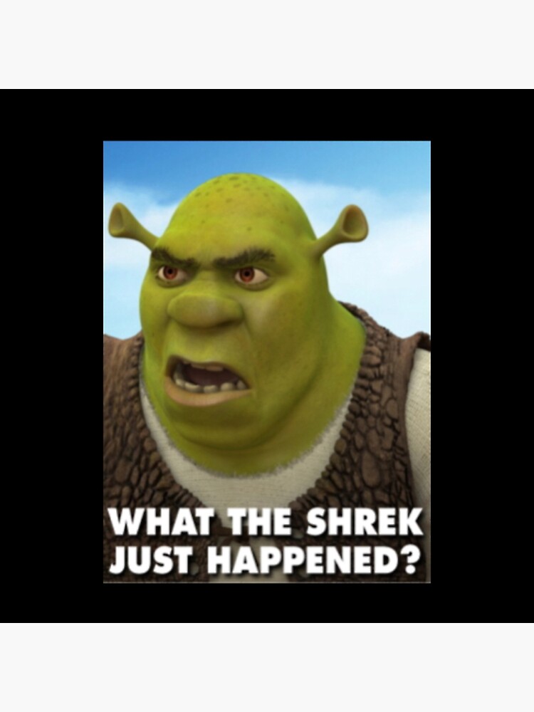 Shrek meme Classic | Art Board Print