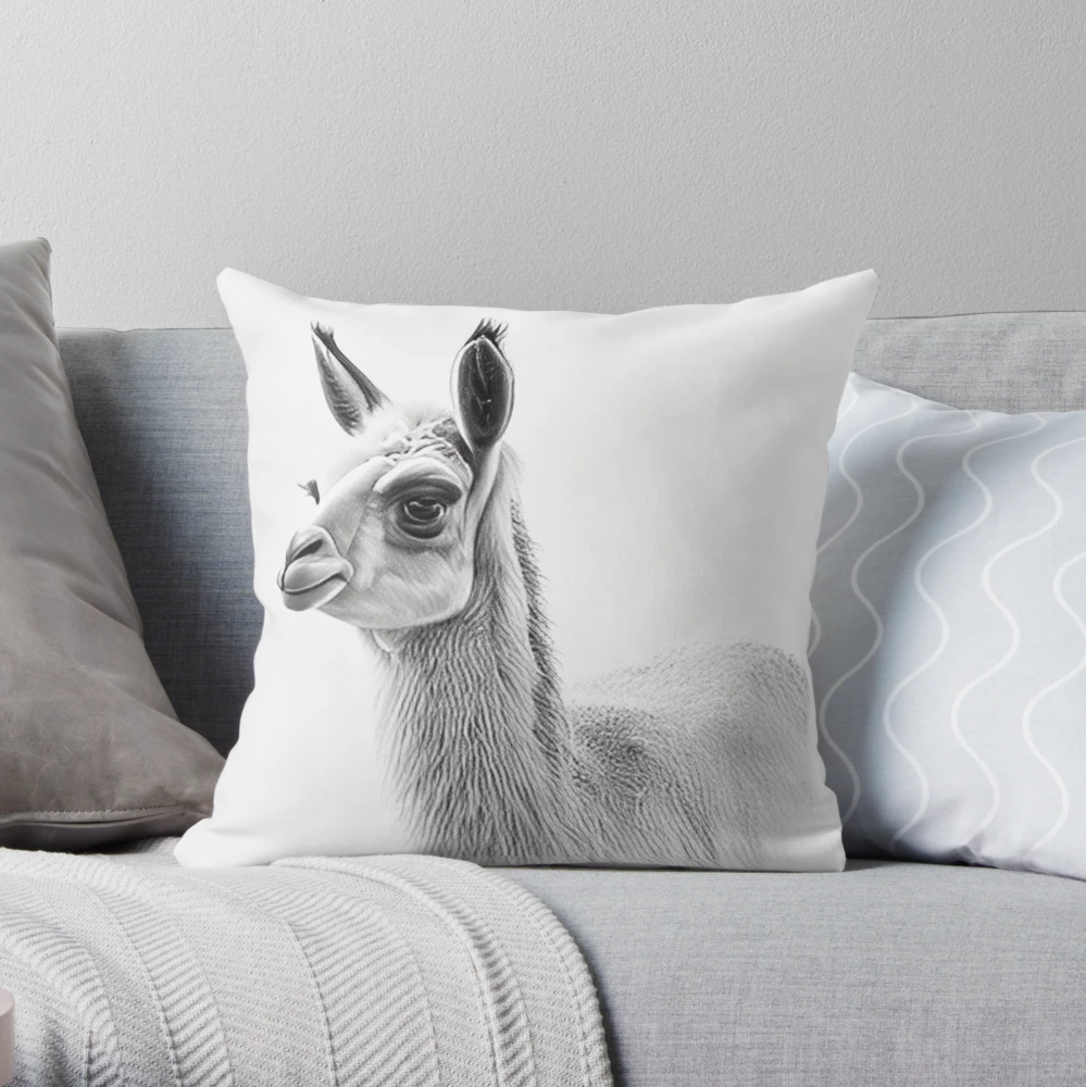 Llama hotsell throw pillow