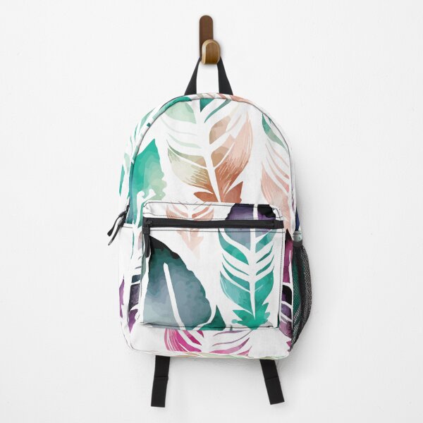 Item preview, A Delicate Watercolor Print of Feathers- Boho Chic Patterns designed and sold by GVRDesign.