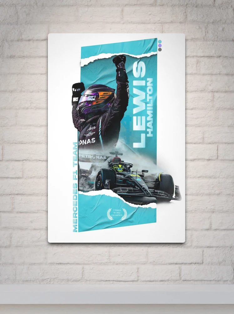 Lewis Hamilton F1 Posters Online - Shop Unique Metal Prints, Pictures,  Paintings