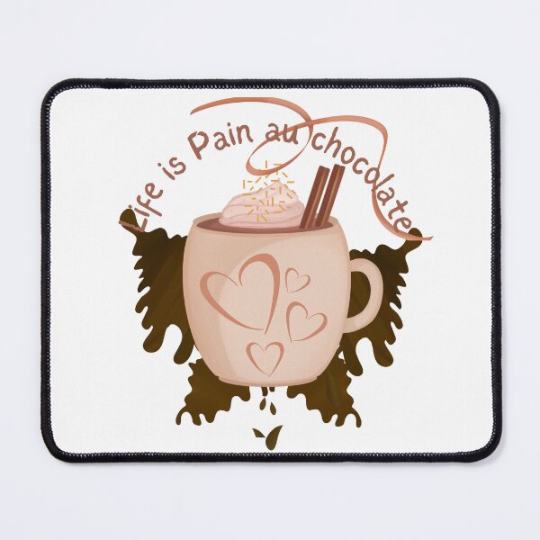 Item preview, Life is pain au chocolate designed and sold by Sisy04.