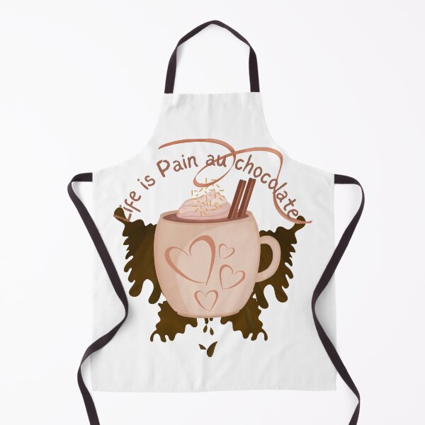 Item preview, Life is pain au chocolate designed and sold by Sisy04.