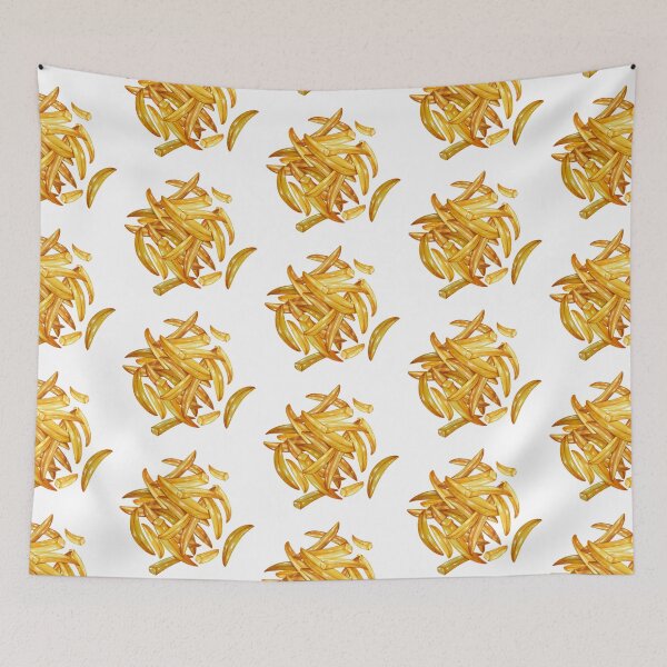 Item preview, French Fries Art designed and sold by KatsCanvas.