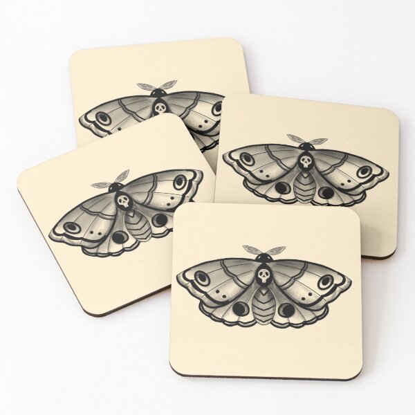Item preview, moth in the night designed and sold by CheekyLimpet.