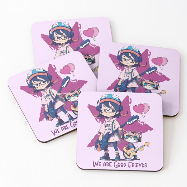 Item preview, We are good friends designed and sold by VichallanStudio.