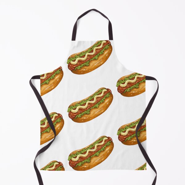 Item preview, Hot Dog Art designed and sold by KatsCanvas.