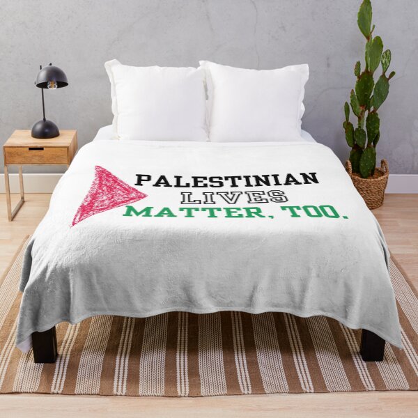 Item preview, Palestinian Lives Matter, Too. Palestine Solidarity designed and sold by Rebel-Design.