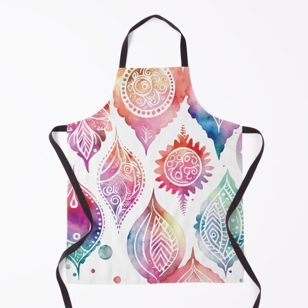Item preview, A Bohemian Feather Pastel Watercolor Print - Boho Chic Patterns designed and sold by GVRDesign.