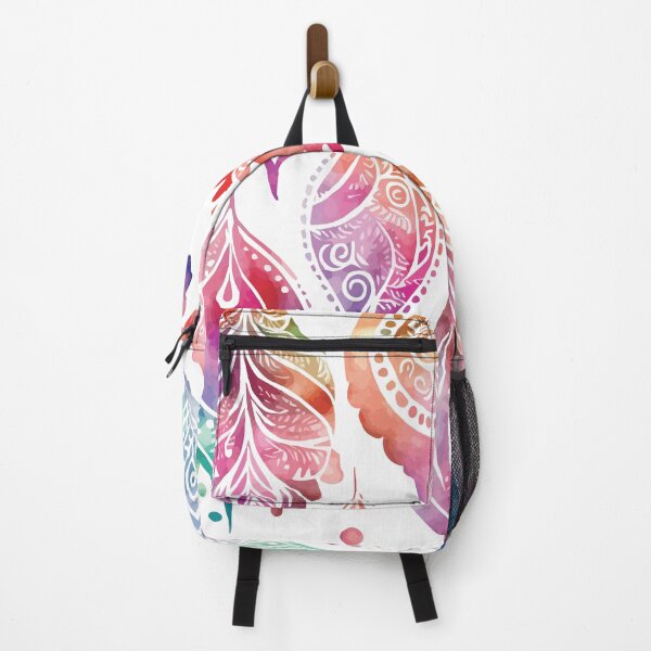 Item preview, A Bohemian Feather Pastel Watercolor Print - Boho Chic Patterns designed and sold by GVRDesign.