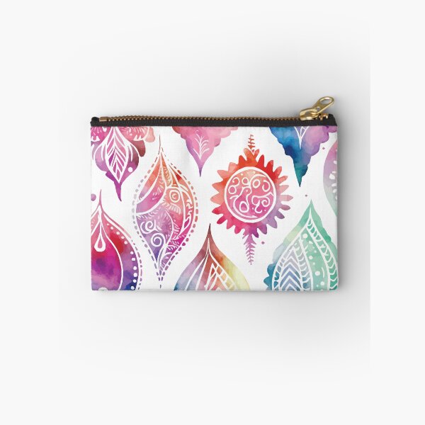 Item preview, A Bohemian Feather Pastel Watercolor Print - Boho Chic Patterns designed and sold by GVRDesign.