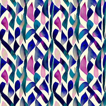 Artwork thumbnail, Abstract Multicoloured Pattern by IcedImages