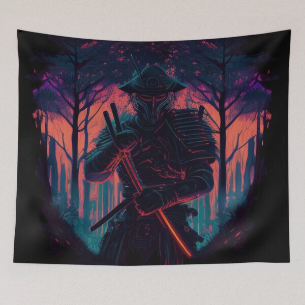 Item preview, Neon Samurai 4 designed and sold by FattoAMano.