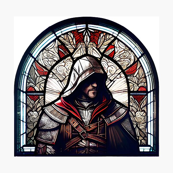 Assassin's Creed - Stained Glass Series - 2 Photographic Print