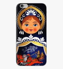 Babuschka Matrjoschka russische Puppe iPhone-Hülle & Cover