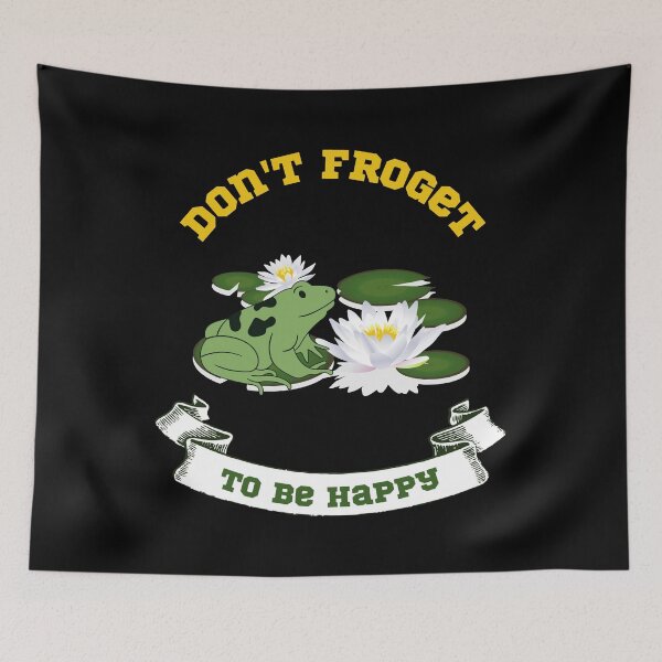 Item preview, Don't froget to be happy cute cartoon designed and sold by DigitalMagShop.