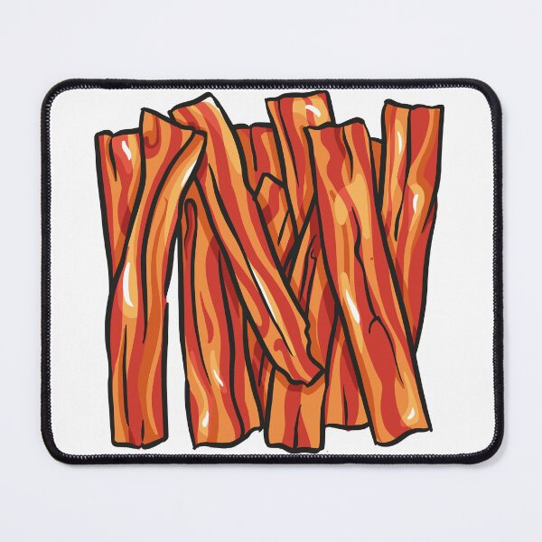 Item preview, Bacon Bacon Bacon Art designed and sold by KatsCanvas.