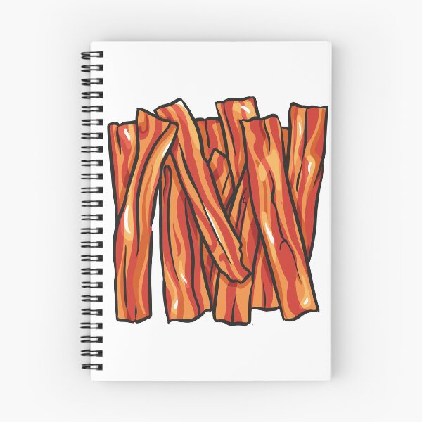 Item preview, Bacon Bacon Bacon Art designed and sold by KatsCanvas.