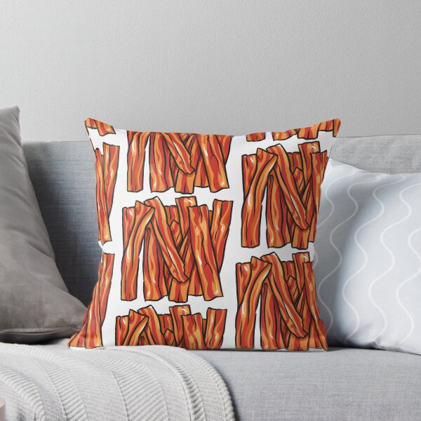 Item preview, Bacon Bacon Bacon Art designed and sold by KatsCanvas.