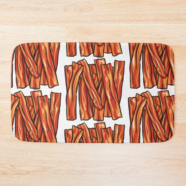 Item preview, Bacon Bacon Bacon Art designed and sold by KatsCanvas.