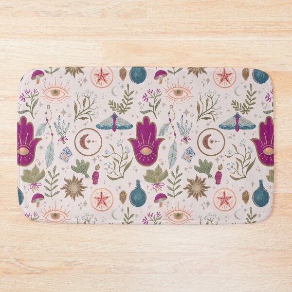 Item preview, Witchy Pattern - Celestial Whimsygoth - Blush designed and sold by bryonyhall.