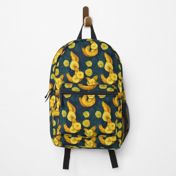 Item preview, SMASHED PLANTAINS OVER GREEN LEAFS AND A DARK BLUE BACKGROUND designed and sold by BoriGrafico.