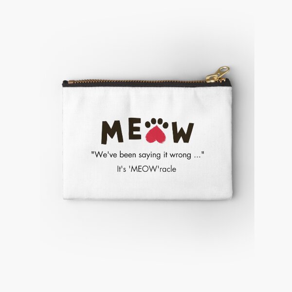 Item preview, Meow Cat Quote - Miracle designed and sold by DesignsCreative.