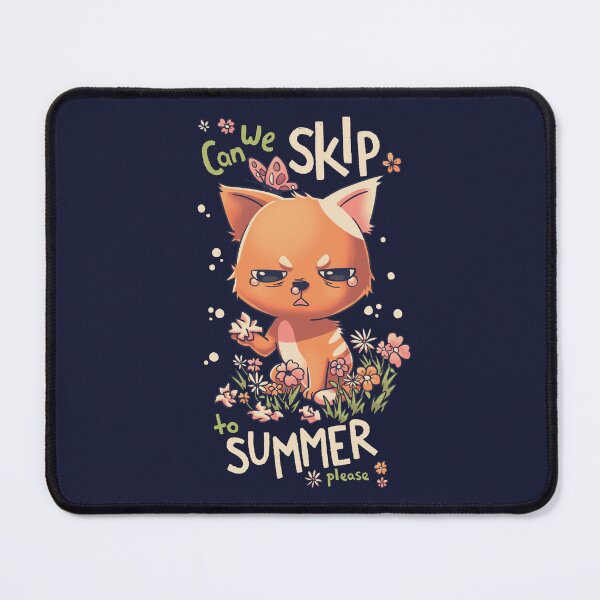 Item preview, Skip Spring Allergic Cat designed and sold by Geekydog.
