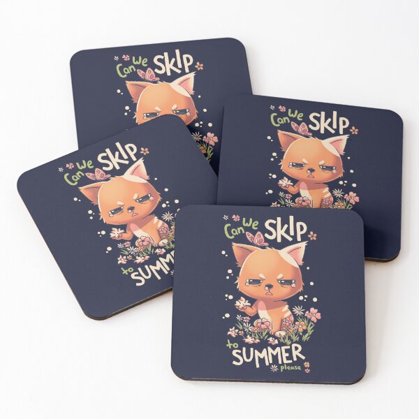 Item preview, Skip Spring Allergic Cat designed and sold by Geekydog.