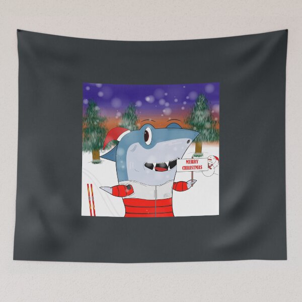 Item preview, Mr Sharky (Christmas) designed and sold by MrSharkyShop.