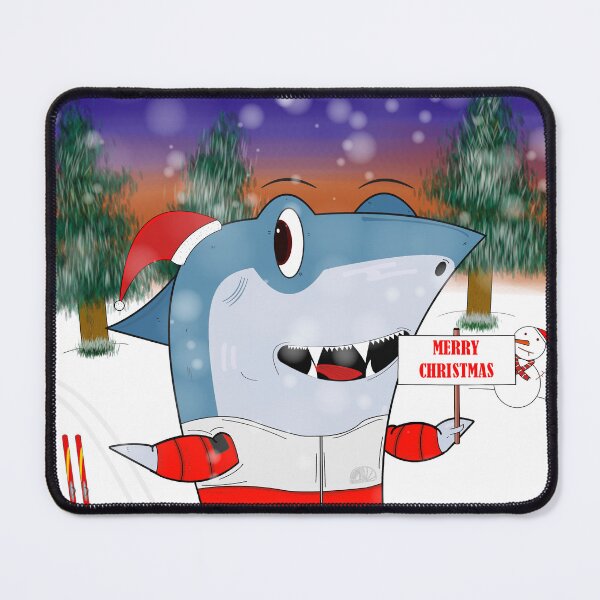 Item preview, Mr Sharky (Christmas) designed and sold by MrSharkyShop.