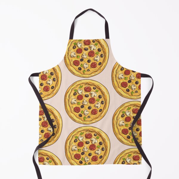 Item preview, Pepperoni Pizza on Pink designed and sold by KatsCanvas.