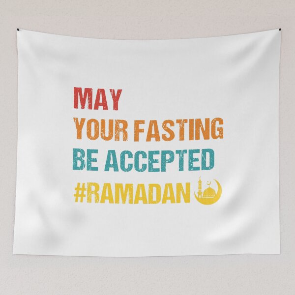 Item preview, May Your Fasting Be Accepted - Ramadan Kareem - Ramadan Mubarak - Ramadan Month 2023 Vintage designed and sold by naworas.