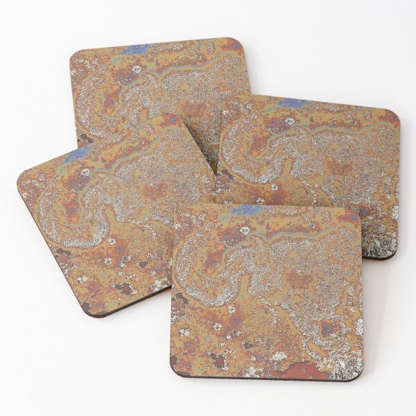 Item preview, Prehistoric Traces - rusty tones designed and sold by ArtRoar.
