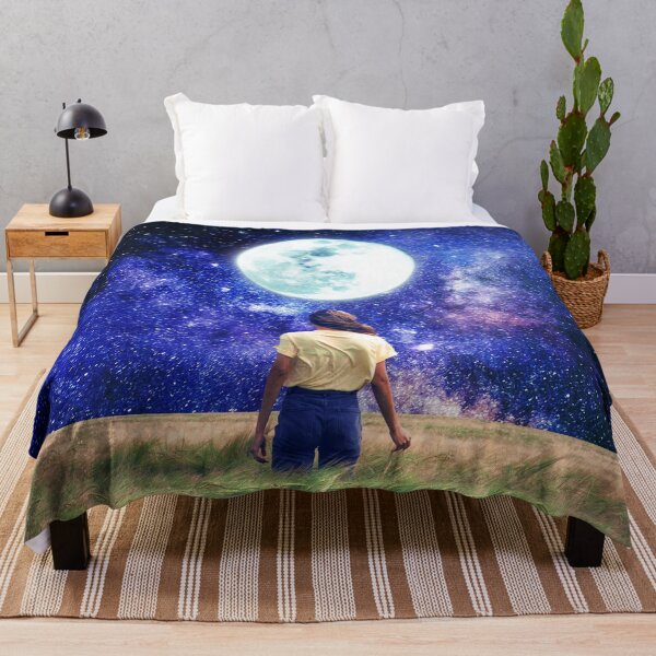 Item preview, Watching The Moon In Green Field designed and sold by Yasmine khalifa.