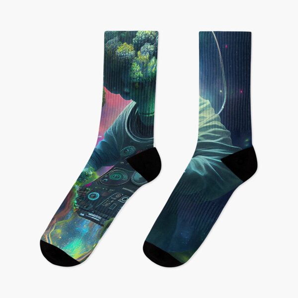 Item preview, Dr. Brócoli Cosmic Space DJ designed and sold by ga-arts.