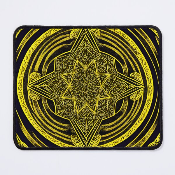 Item preview, Mandala Golden Cross Mandala - Mandalas designed and sold by internlvisions.