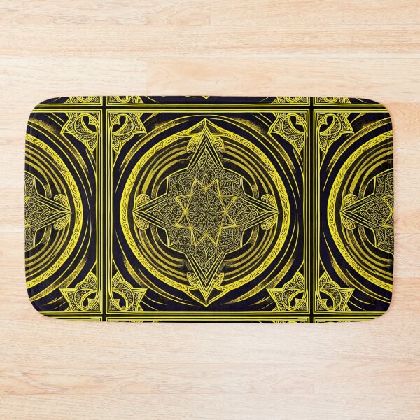 Item preview, Mandala Golden Cross Mandala - Mandalas designed and sold by internlvisions.
