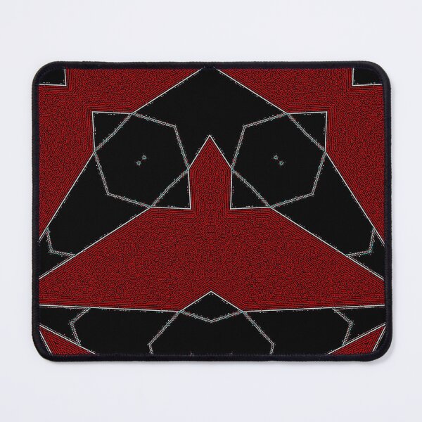 Item preview,  *Wonderful Geometric Abstract Triangular Pattern Red and Black*  designed and sold by Ralek.