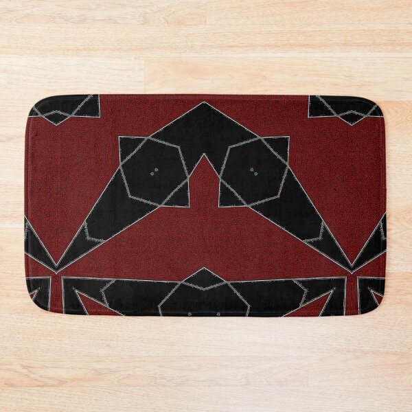 Item preview,  *Wonderful Geometric Abstract Triangular Pattern Red and Black*  designed and sold by Ralek.