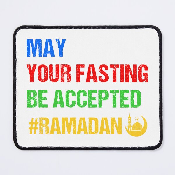 Item preview, May Your Fasting Be Accepted - Ramadan Kareem - Ramadan Mubarak - Ramadan Month 2023 Vintage designed and sold by naworas.