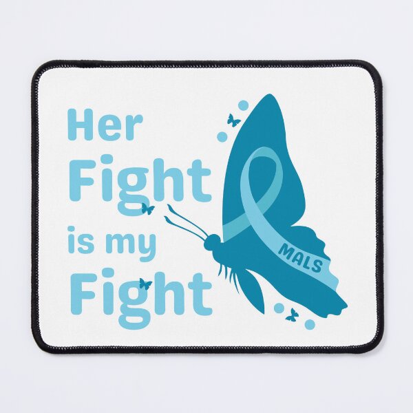 Item preview, Her Fight is my Fight (Ribbon Butterfly) designed and sold by MALSFoundation.
