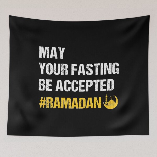Item preview, May Your Fasting Be Accepted - Ramadan Kareem - Ramadan Mubarak - Ramadan Month 2023 Vintage designed and sold by naworas.