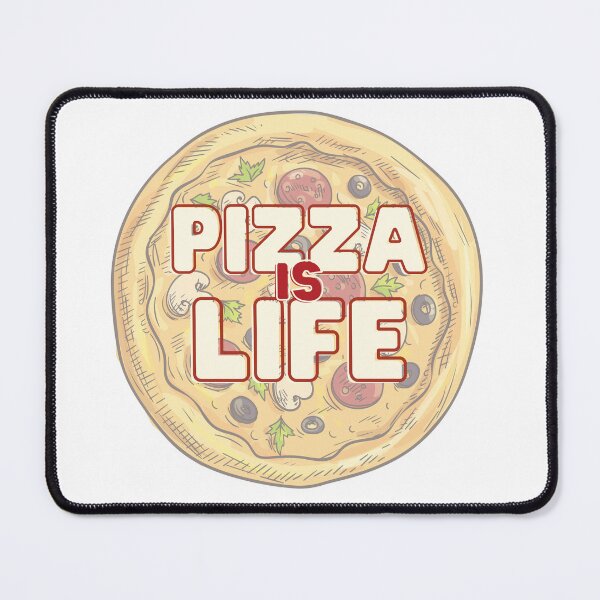 Item preview, Pizza is Life designed and sold by KatsCanvas.