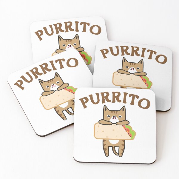 Item preview, Purrito, the Burrito Cat! designed and sold by Finde.